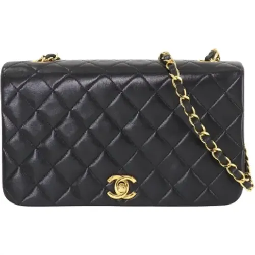 Pre-owned Leather chanel-bags , female, Sizes: ONE SIZE - Chanel Vintage - Modalova