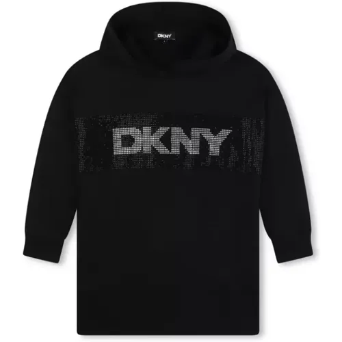 Schwarzes Kleid für Kinder DKNY - DKNY - Modalova