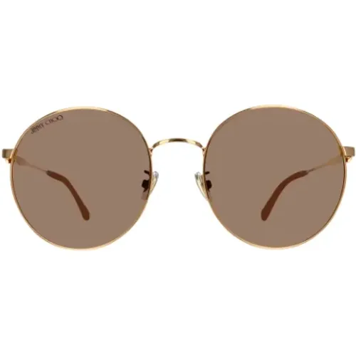 Pre-owned Metal sunglasses , female, Sizes: ONE SIZE - Jimmy Choo Pre-owned - Modalova