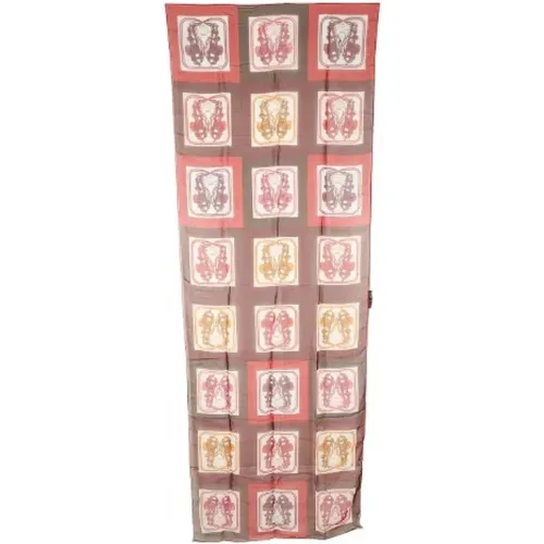 Pre-owned Silk scarves , female, Sizes: ONE SIZE - Hermès Vintage - Modalova