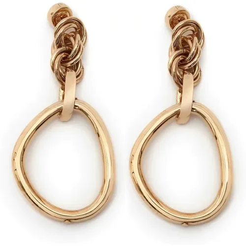 Link chain earrings , female, Sizes: ONE SIZE - JW Anderson - Modalova