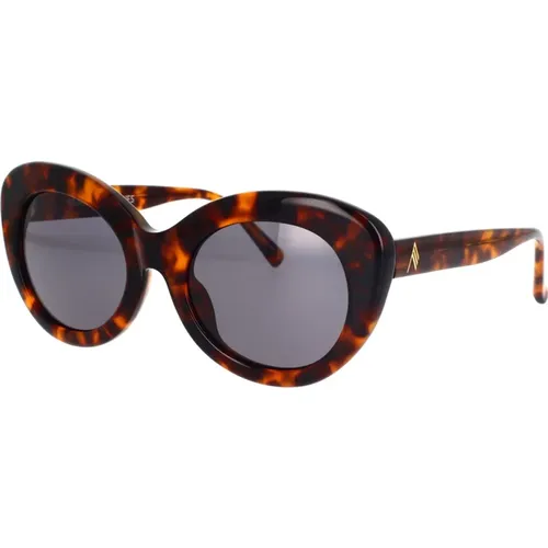 Linda Farrow Agnes Oversized Cat-Eye Sunglasses , female, Sizes: 53 MM - The Attico - Modalova