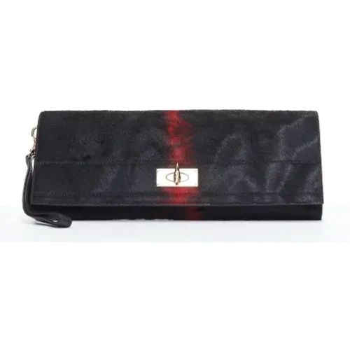 Pre-owned Leather clutches , female, Sizes: ONE SIZE - Givenchy Pre-owned - Modalova