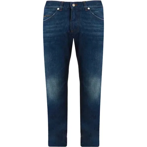 Blaue Regular Fit Jeans - Dolce & Gabbana - Modalova