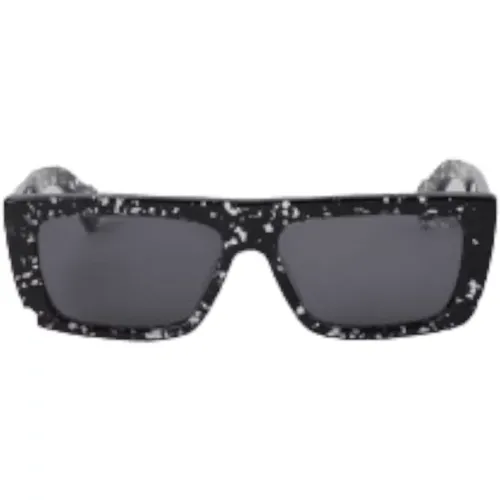 Black Squadrata Sunglasses , unisex, Sizes: 57 MM - Marcelo Burlon - Modalova