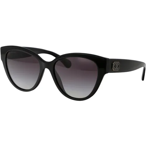 Stylish Sunglasses with Model 0Ch5477 , female, Sizes: 56 MM - Chanel - Modalova