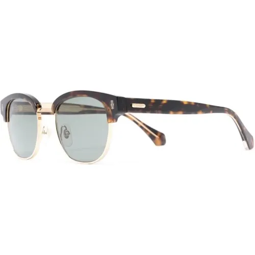Havana Sunglasses, versatile and stylish , unisex, Sizes: 52 MM - Cartier - Modalova