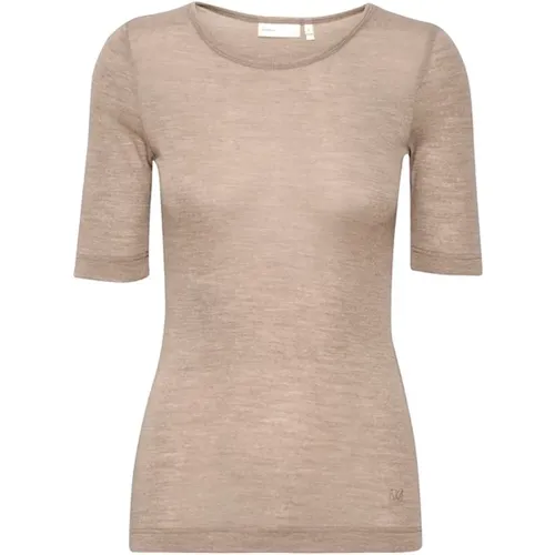 Slim Fit Wool T-Shirt , female, Sizes: 2XL, XS - InWear - Modalova