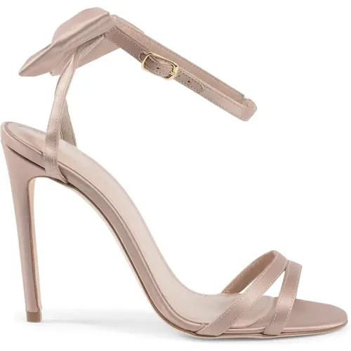 Romantische Bow Satin Sandale , Damen, Größe: 38 EU - Dee Ocleppo - Modalova