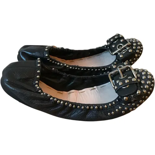 Ballerinas , female, Sizes: 4 UK - Miu Miu Pre-owned - Modalova