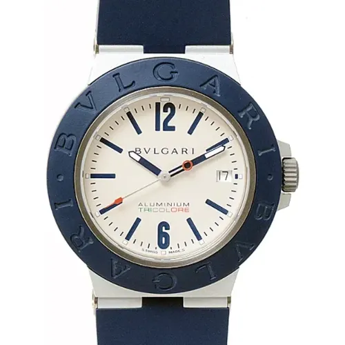 Pre-owned Plastic watches , male, Sizes: ONE SIZE - Bvlgari Vintage - Modalova