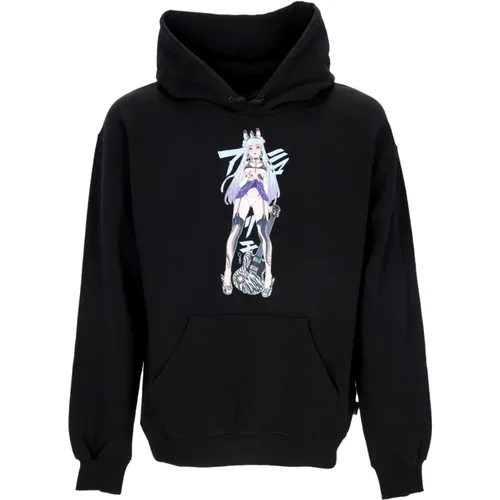 Zebra Idol Leichtgewicht Hoodie Schwarz , Herren, Größe: S - Octopus - Modalova