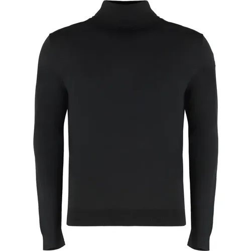 Gerippter Viskose Rollkragenpullover - RRD - Modalova