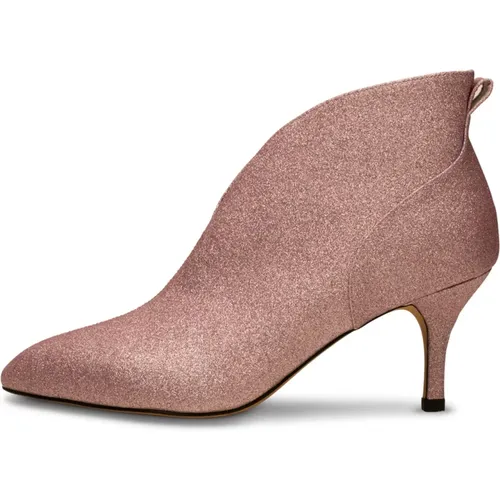 Glitter Low Bootie - Lila Glitzer , Damen, Größe: 38 EU - Shoe the Bear - Modalova