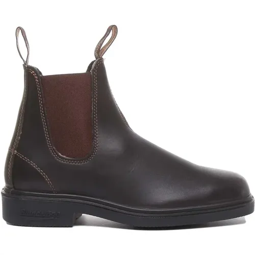 Premium Leather Square Toe Boots , male, Sizes: 11 UK, 7 UK, 9 UK - Blundstone - Modalova