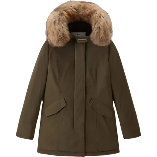 Polyester Jacket , female, Sizes: XL, L, XS, M - Woolrich - Modalova