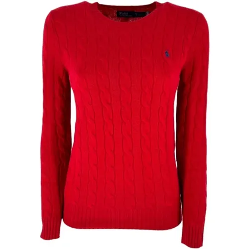 Roter Zopfmuster Pullover für Damen - Ralph Lauren - Modalova