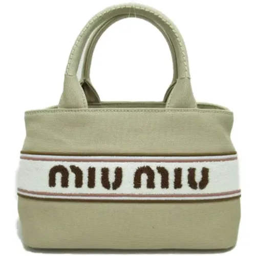Pre-owned Stoff handtaschen - Miu Miu Pre-owned - Modalova