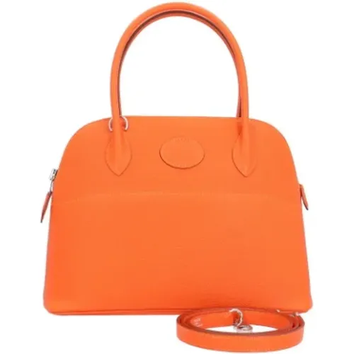 Pre-owned Stoff schultertasche - Hermès Vintage - Modalova