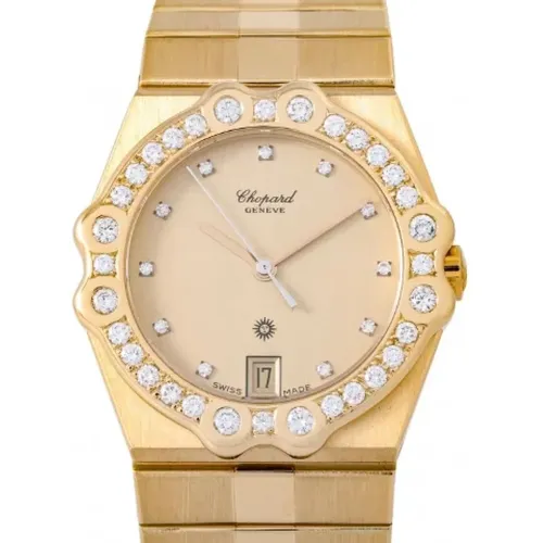 Pre-owned Gold watches , female, Sizes: ONE SIZE - Chopard Pre-owned - Modalova