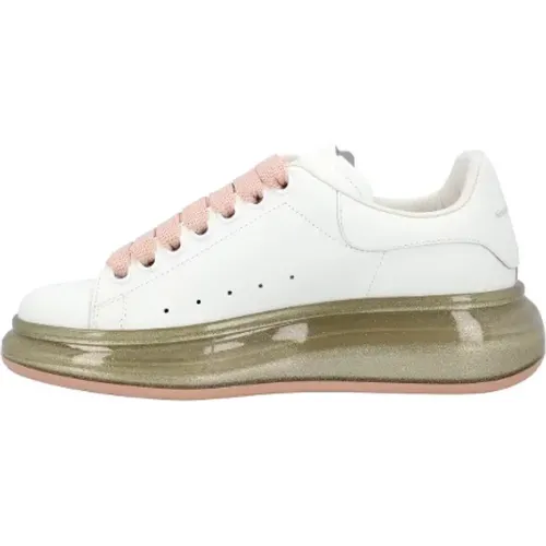 Leather sneakers , female, Sizes: 3 1/2 UK - alexander mcqueen - Modalova