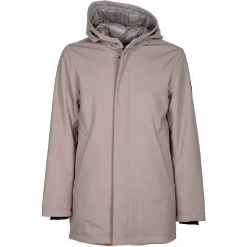 Softy Dai Sand Hooded Jacket , male, Sizes: 3XL - People of Shibuya - Modalova