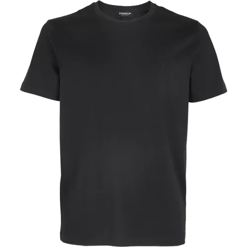 Jersey T-Shirt , Herren, Größe: L - Dondup - Modalova