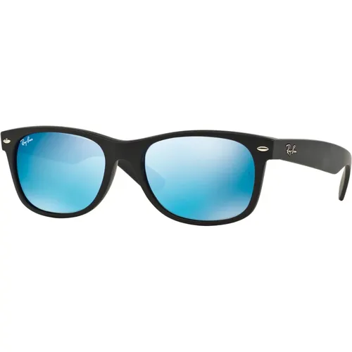 Neue Wayfarer Sonnenbrille mit blauen verspiegelten Gläsern , Herren, Größe: 55 MM - Ray-Ban - Modalova
