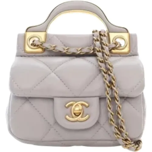 Pre-owned Leather chanel-bags , female, Sizes: ONE SIZE - Chanel Vintage - Modalova