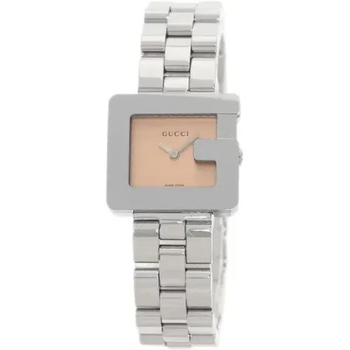 Pre-owned Stainless Steel watches , female, Sizes: ONE SIZE - Gucci Vintage - Modalova