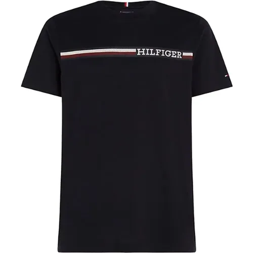 Moderne ikonische T-Shirts und Polos , Herren, Größe: 2XL - Tommy Hilfiger - Modalova