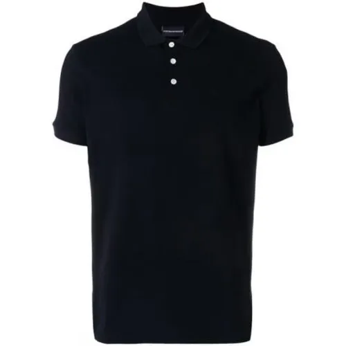 Klassisches Baumwoll-Poloshirt , Herren, Größe: 3XL - Emporio Armani - Modalova