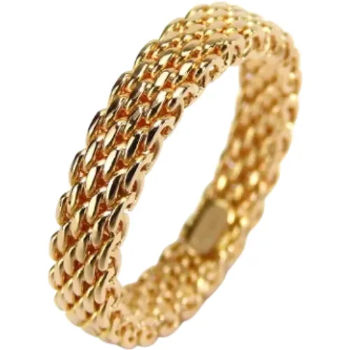 Pre-owned Gold rings , female, Sizes: ONE SIZE - Tiffany & Co. Pre-owned - Modalova