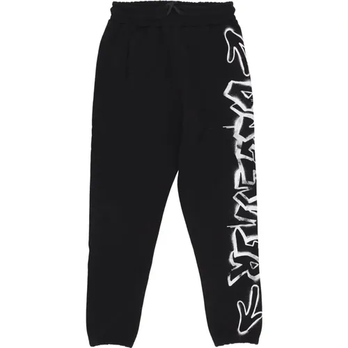 White Side Logo Tracksuit Pants , male, Sizes: L, M, XS, S - Disclaimer - Modalova