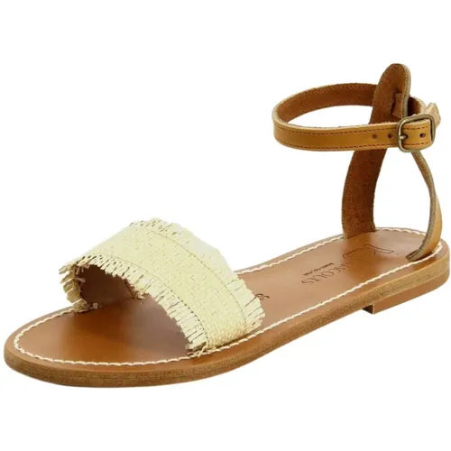 Narmer raffia sandals , female, Sizes: 7 UK, 4 UK - K.jacques - Modalova