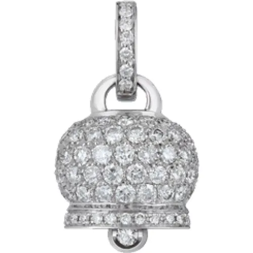 Bell Pendant in Gold with 1.49 CT Diamond , female, Sizes: ONE SIZE - Chantecler - Modalova