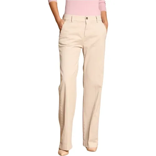 Straight Women's Chino Pants in Gabardine , Damen, Größe: 2XS - Mason's - Modalova