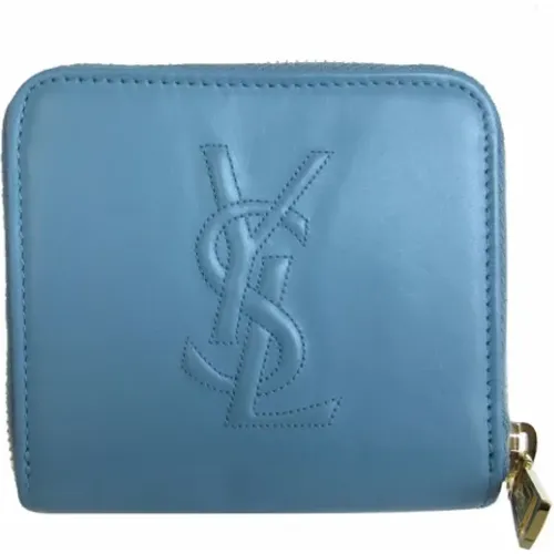 Pre-owned Leather wallets , female, Sizes: ONE SIZE - Yves Saint Laurent Vintage - Modalova