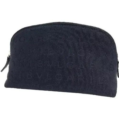 Pre-owned Cotton pouches , female, Sizes: ONE SIZE - Bvlgari Vintage - Modalova