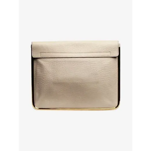 Pre-owned Leather clutches , female, Sizes: ONE SIZE - Chloé Pre-owned - Modalova