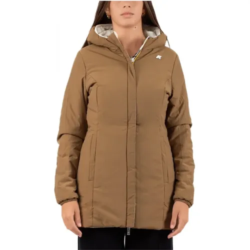 Leichte wasserdichte Windjacke für Damen - K-way - Modalova