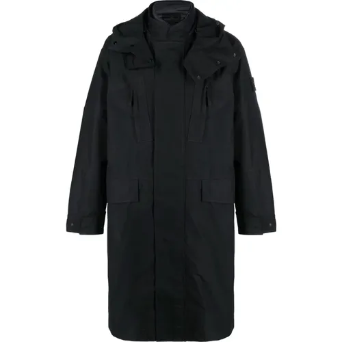 Oversized Fit Coat Made in China , male, Sizes: XL - Stone Island - Modalova