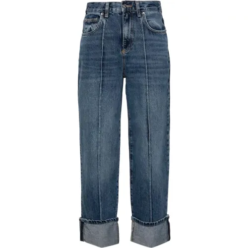 Denim Jeans Faded Effect , female, Sizes: W30, W28 - Liu Jo - Modalova