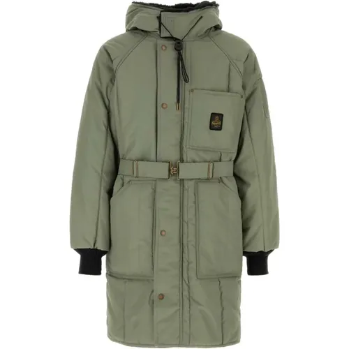 Grüne Original Parka , Herren, Größe: M - RefrigiWear - Modalova