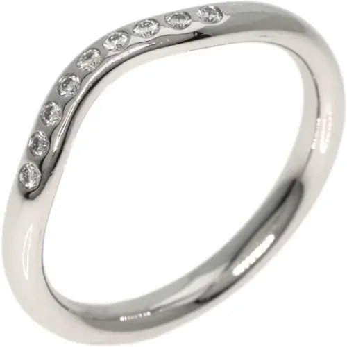 Pre-owned Platinum rings , female, Sizes: ONE SIZE - Tiffany & Co. Pre-owned - Modalova