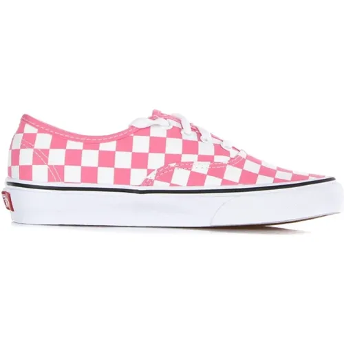 Authentischer Schachbrett Sneaker , Damen, Größe: 38 1/2 EU - Vans - Modalova