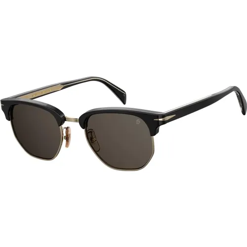 Grey Sunglasses DB 1002/S , male, Sizes: 51 MM - Eyewear by David Beckham - Modalova