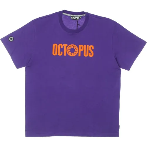 Logo Tee Short Sleeve , male, Sizes: XL, XS - Octopus - Modalova