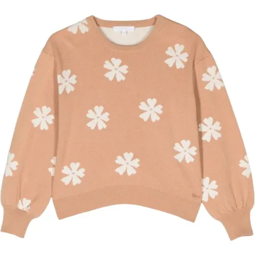 Blumen Intarsia Pullover Chloé - Chloé - Modalova