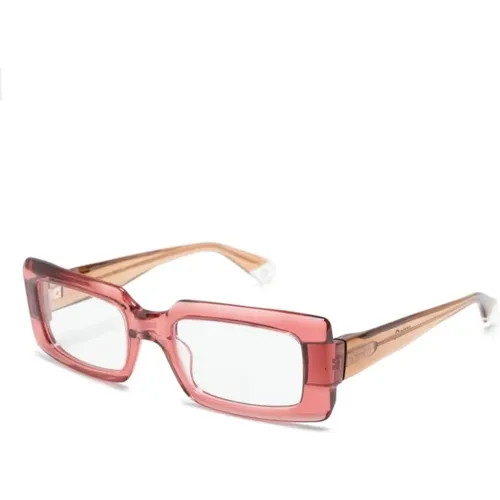 Rote Optische Brille für den Alltag , Damen, Größe: 52 MM - Etnia Barcelona - Modalova